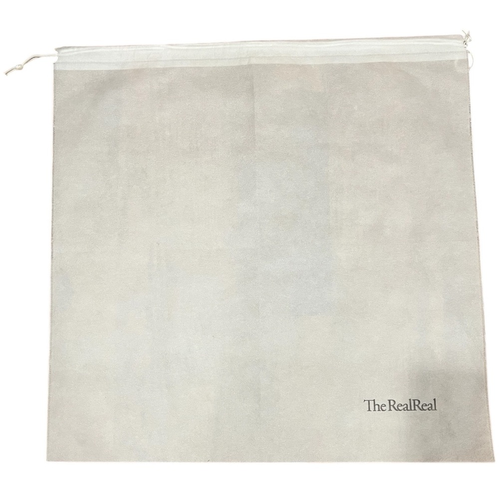 The Real Real TRR Authentic Designer Luxury Purse Handbag Drawstring Dustbag